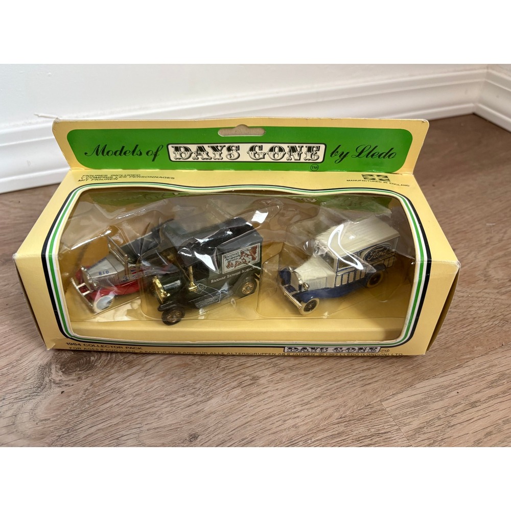 Lledo Models of Days Gone 1984‎ Collector Pack CP1 Vintage Diecast Ford Cars